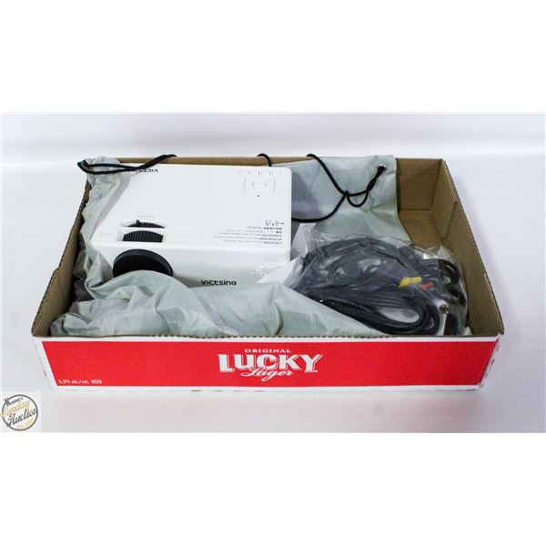 MOVIE PROJECTOR W/ CABLES ETC