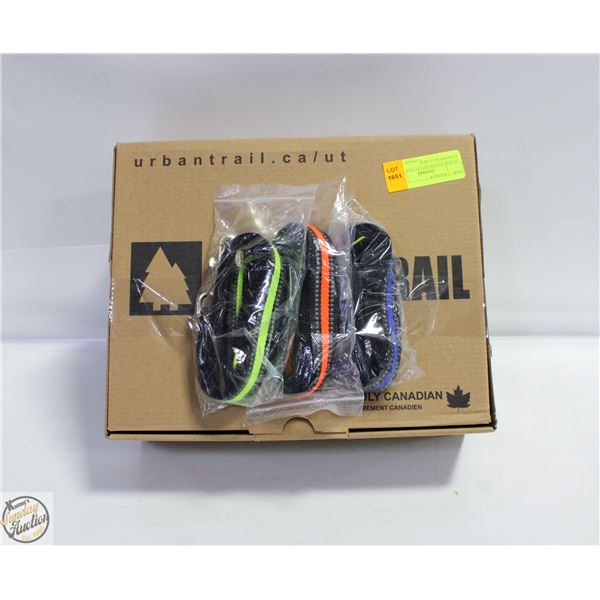 20 NEW NYLON REFLECTIVE DOG LEASHES BLUE RED