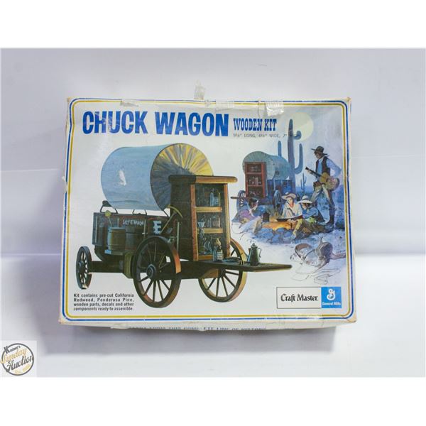 CRAFTMASTER CHUCK WAGON WOODEN KIT