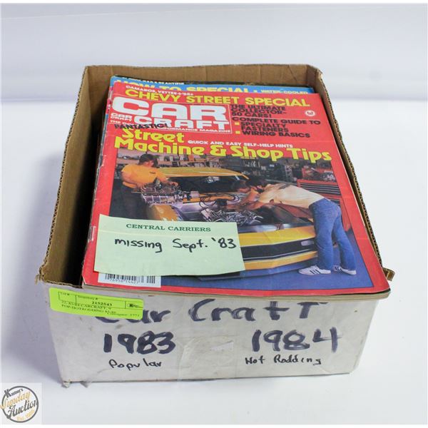 22, 83-84 CARCRAFT, 9 POP-HOTRODDING 85-86