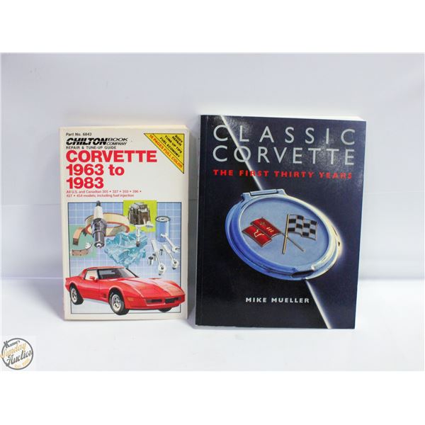 CLASSIC CORVETTE 384PG BOOK W/CHILTON