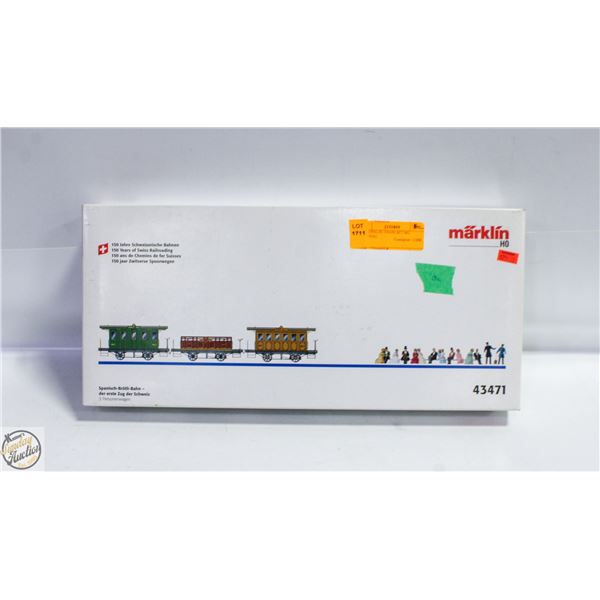 (9) MARKLIN TRAIN SET HO ORIGINAL