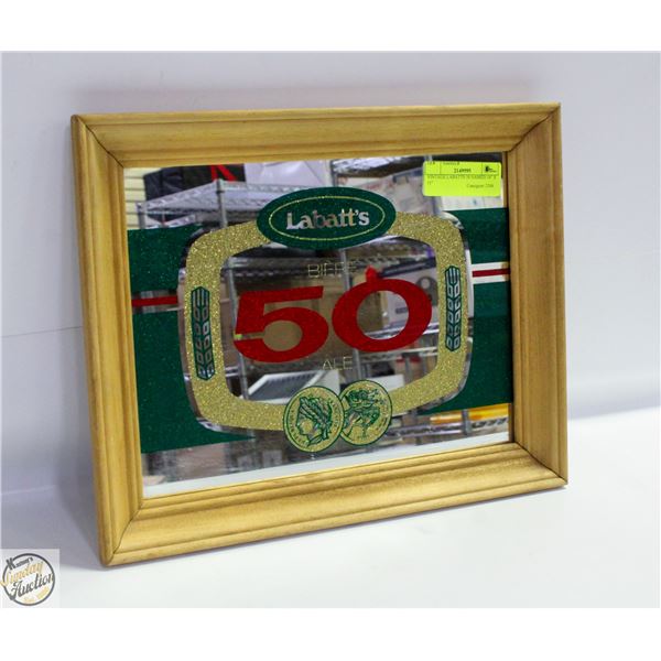 VINTAGE LABATTS 50 NAMED 14" X 11"