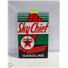 Image 1 : TIN SKY CHIEF TEXACO 16" X 10"