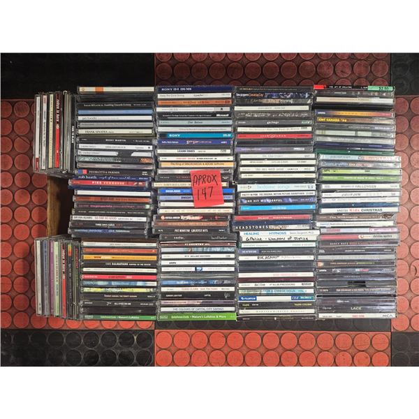 APPROXIMATELY 147 CDS