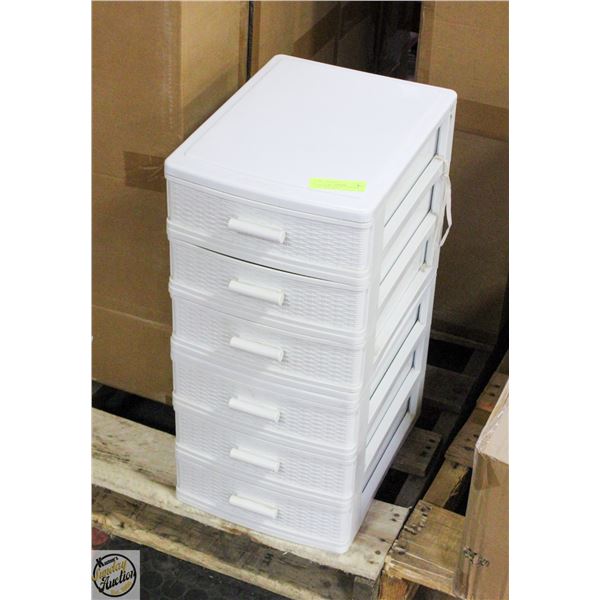 2 GRACIOUS LIVING 3 DRAWER ORGANIZER BINS