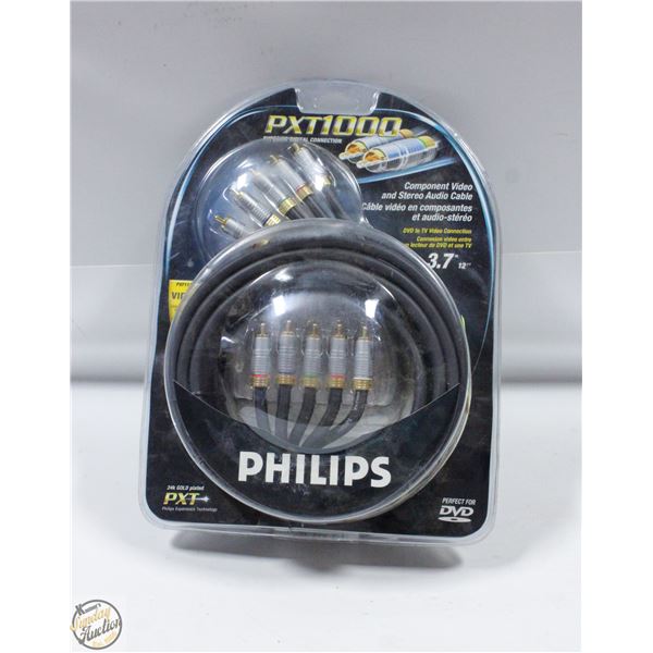 PTX 1000 12 FT GOLD TIP AV CABLE