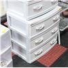 Image 1 : 3 DRAWER STORAGE BIN EXTRA WIDE