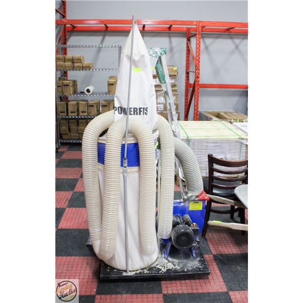 INDUSTRIAL POWERFIST 2HP DUST COLLECTOR 1,790 CFM