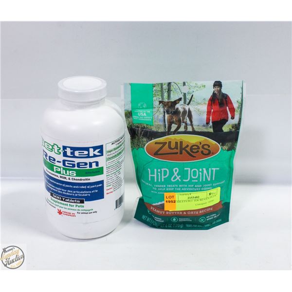 500 TABLETS PET TEK RE-GEN PLUS DOG