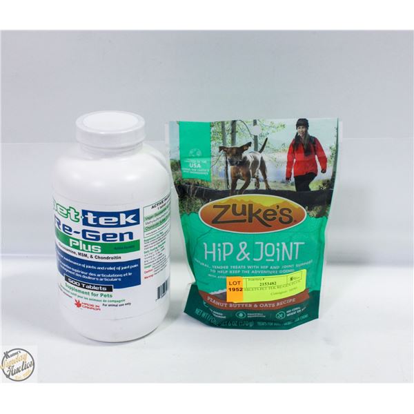 500 TABLETS PET TEK RE-GEN PLUS DOG