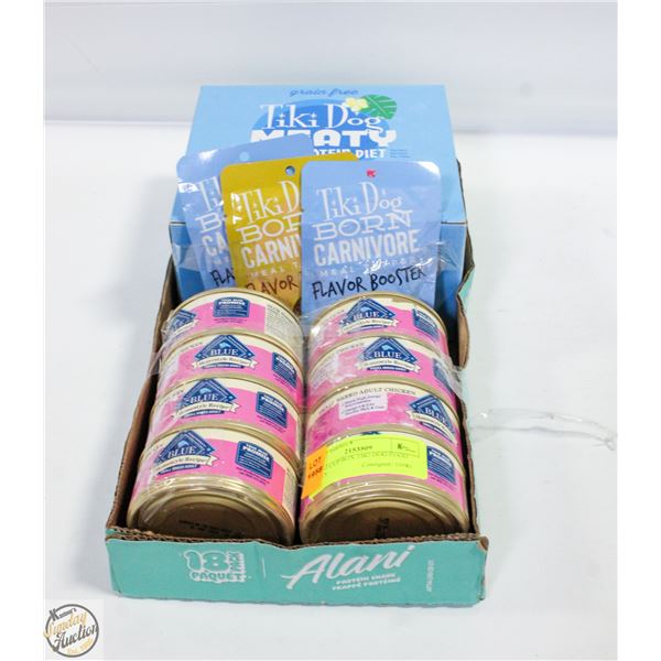 10X85G CUP BOX TIKI DOG FOOD MEATY