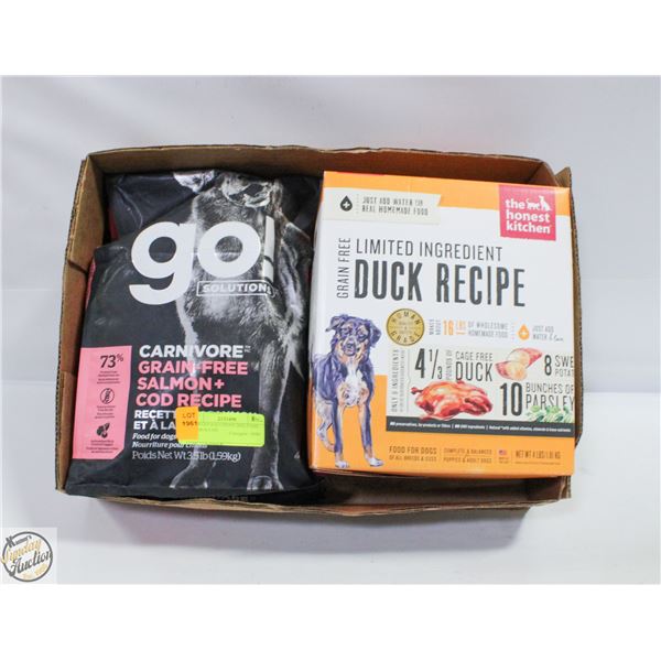 3.5LB GO! SOLUTIONS DOG FOOD SALMON/COD