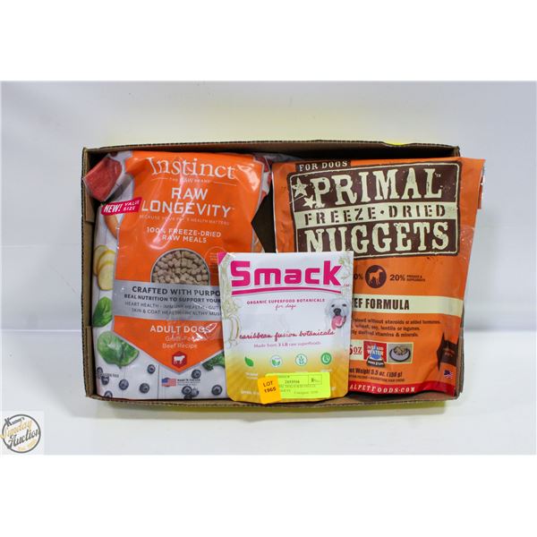 156G PRIMAL DOG FOOD FREEZE DRIED NUGGETS