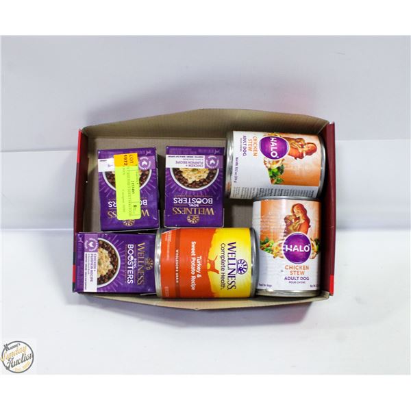 2X374 CANS HALO ADULT DOG FOOD CHICKEN