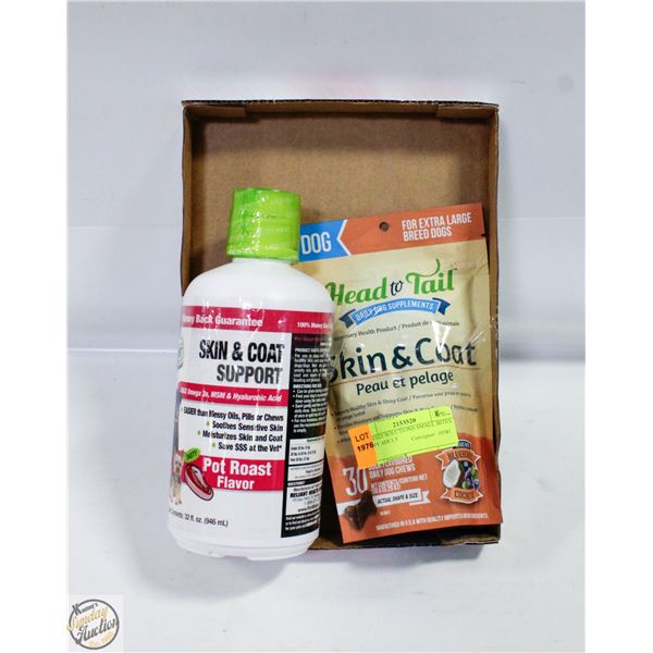 946ML LIQUID VET DOG SKIN AND COAT SUPPLEMENT POT