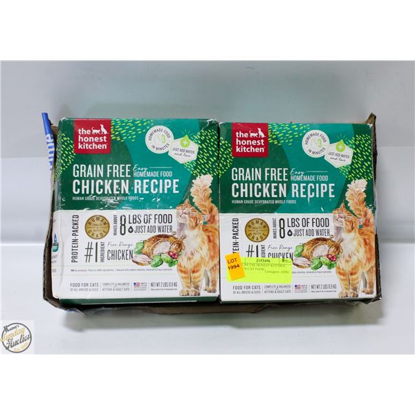 2 X 2LBS THE HONEST KITCHEN KITTEN CAT FOOD