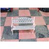 Image 1 : ESTATE VINTAGE CAST IRON FRAME OUTDOOR KIDS BENCH