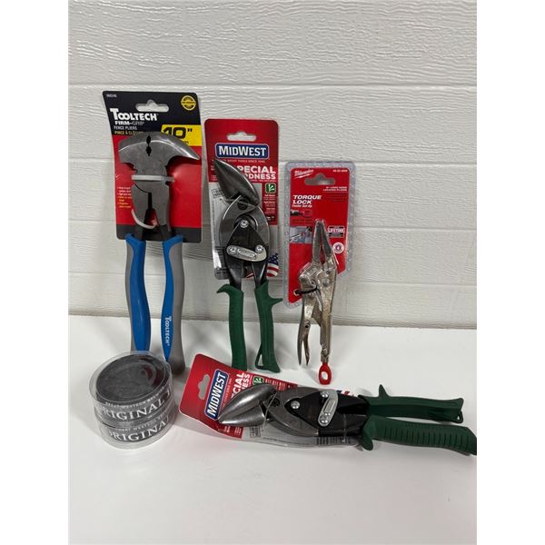 NEW TOOLS - PLIERS - MILWAUKEE AND