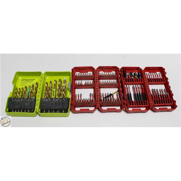LOT OF DRILL BITS