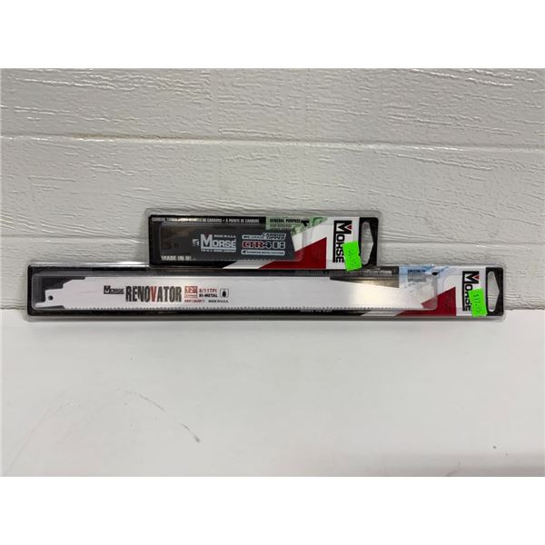 BRAND NEW 12” + 4” CARBIDE RECIPROCATING