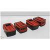Image 1 : FLAT WITH 4 HILTI POWER TOOL BATTERIES