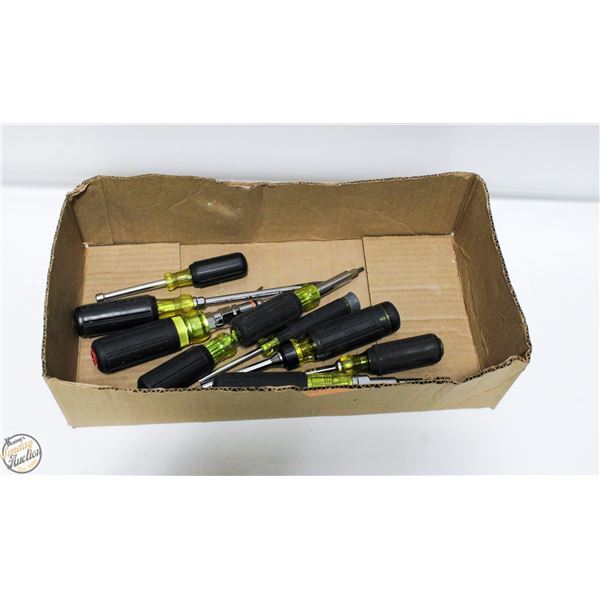 FLAT OF KLEIN SCREW DRIVERS