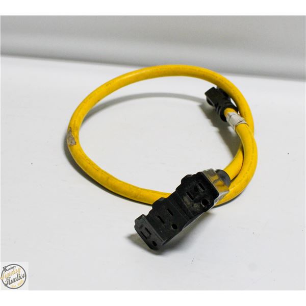 HEAVY DUTY THICK GUAGE 3FT POWER EXTENSION