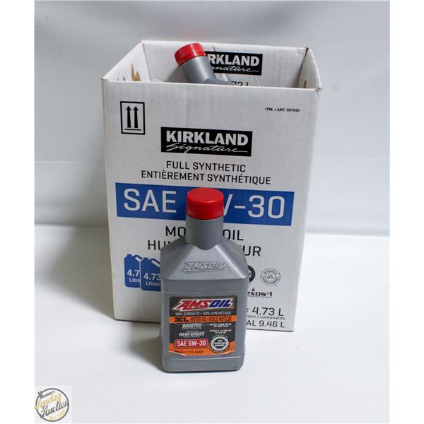 AMSOIL SYNTHETIC OIL 5W30 X 6 U.S.QT