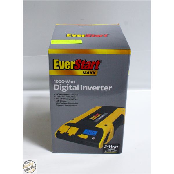 EVERSTART MAX 1000W DIGITAL INVERTER