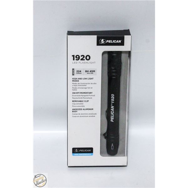 NEW PELICAN 1920 HIGH PERFORMANCE LED FLASHLIGHT
