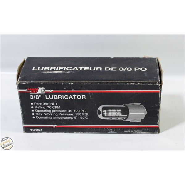 POWERFIST 3/8" LUBRICATOR