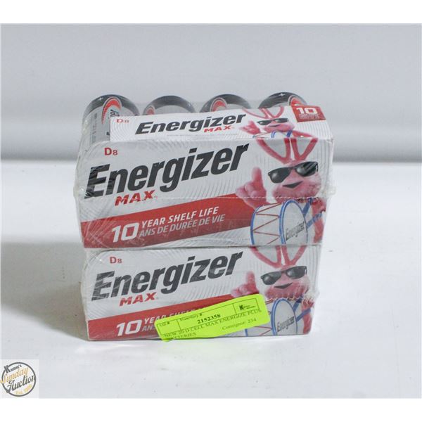 NEW 20 D CELL MAX ENERGIZE PLUS BATTERIES
