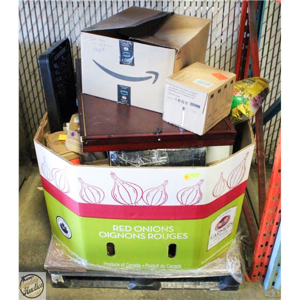 PALLET OF GENERAL MERCH RETURNS