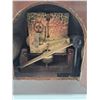 Image 2 : Deco Wooden Mantle Clock (No Key, With Pendulum)