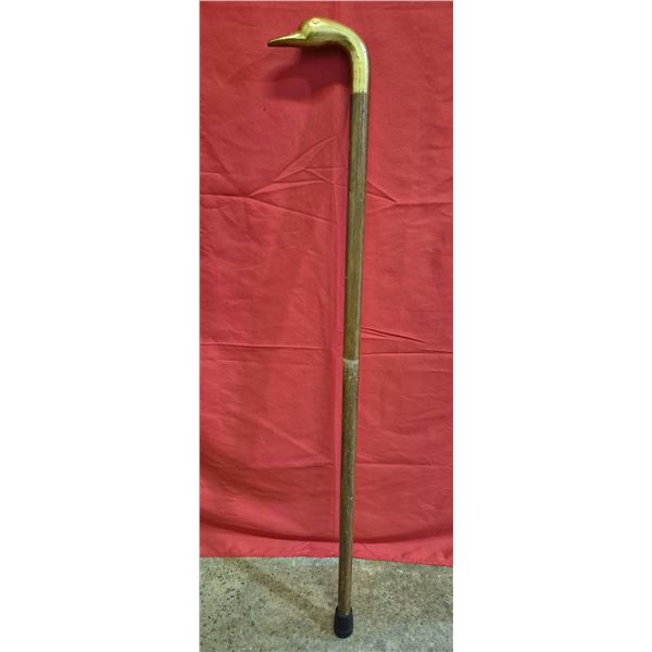 Vintage Brass Duck Head Cane