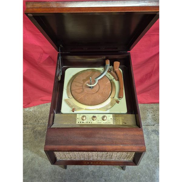 Vintage Admiral Record Changer Model HS3376X