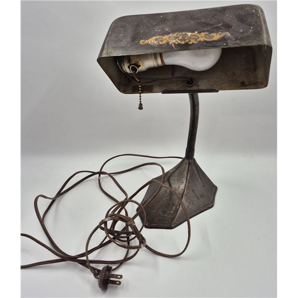 Vintage Gooseneck Table Lamp