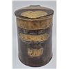 Image 1 : Antique Brass & Metal Lidded Tea Container