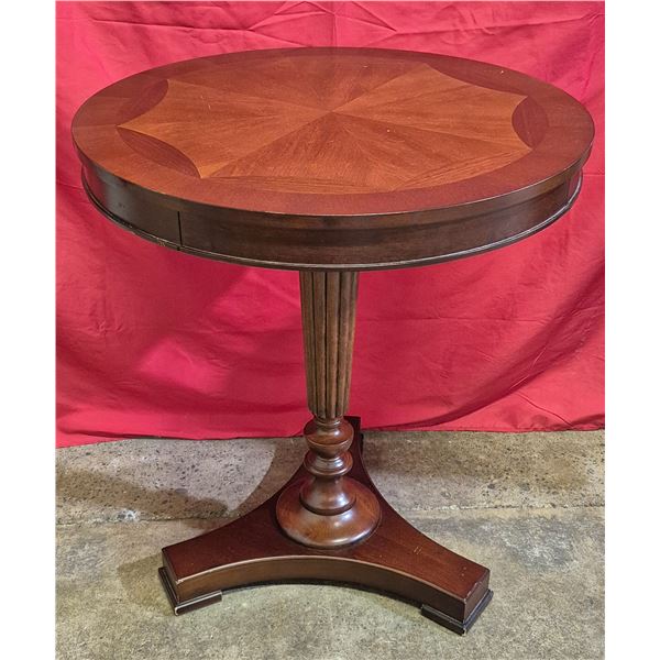 Vintage Inlay Wooden Side Table