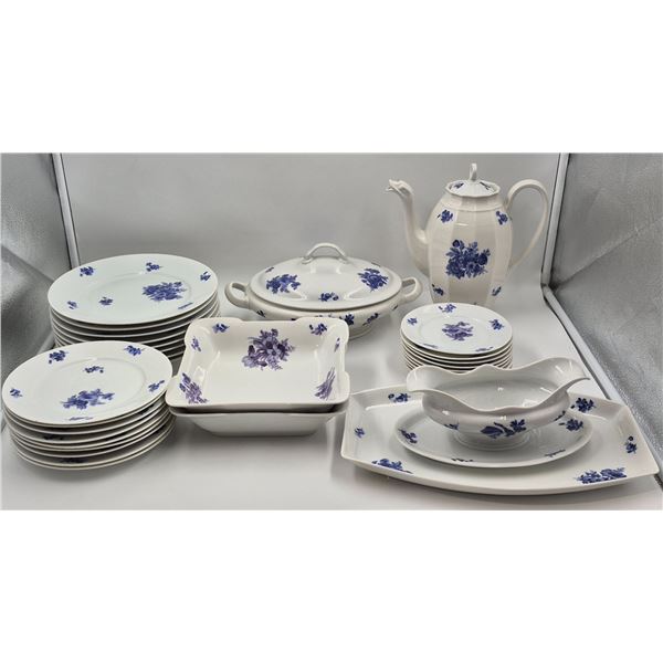 Vintage K&A Chinaware: Teapot, Toureen, Bowls, Plates, & More