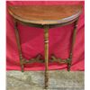 Image 1 : Vintage Wooden "D" Table