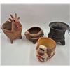 Image 1 : 4x Vintage Table Top Planters