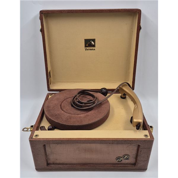 Vintage Electric Victrola Record Player