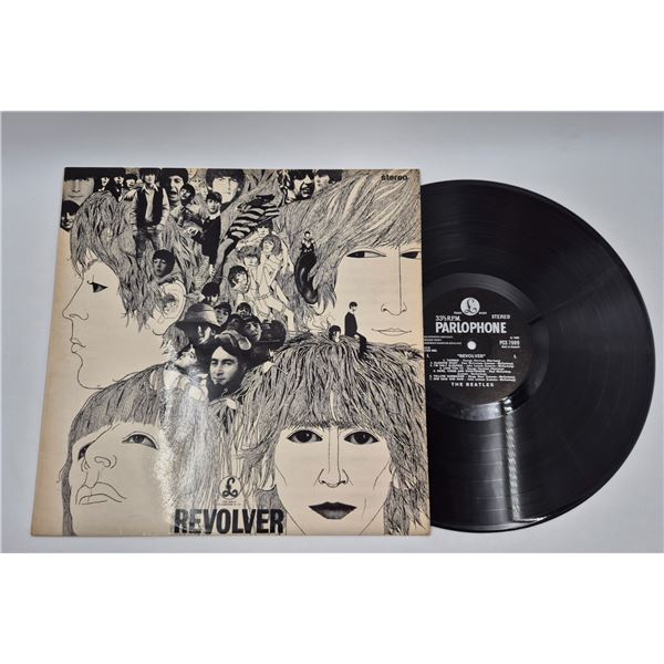 The Beatles Revolver U.K Pressing Vinyl Record