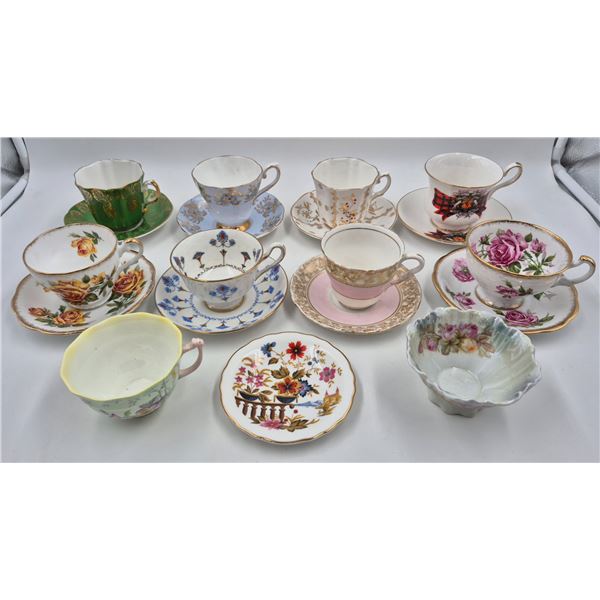Vintage Teacups & Saucers: Royal Grafton, Old Royal, Royal Standard, & More