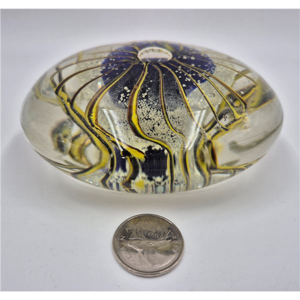 Vintage Art Glass Paperweight