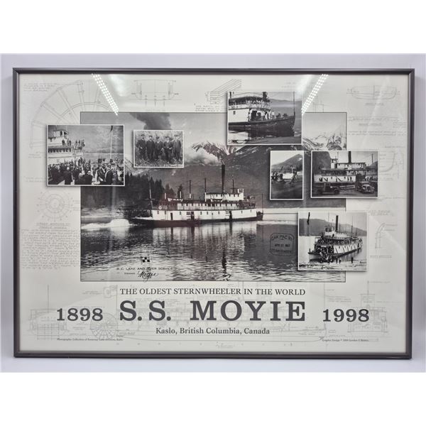 1998 S.S. Moyle The Oldest Sternwheeler In The World Print