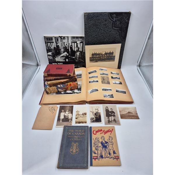 Vintage Variety: Black/White Photos & Books
