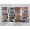 Image 1 : 20x Assorted Countries Bank Notes